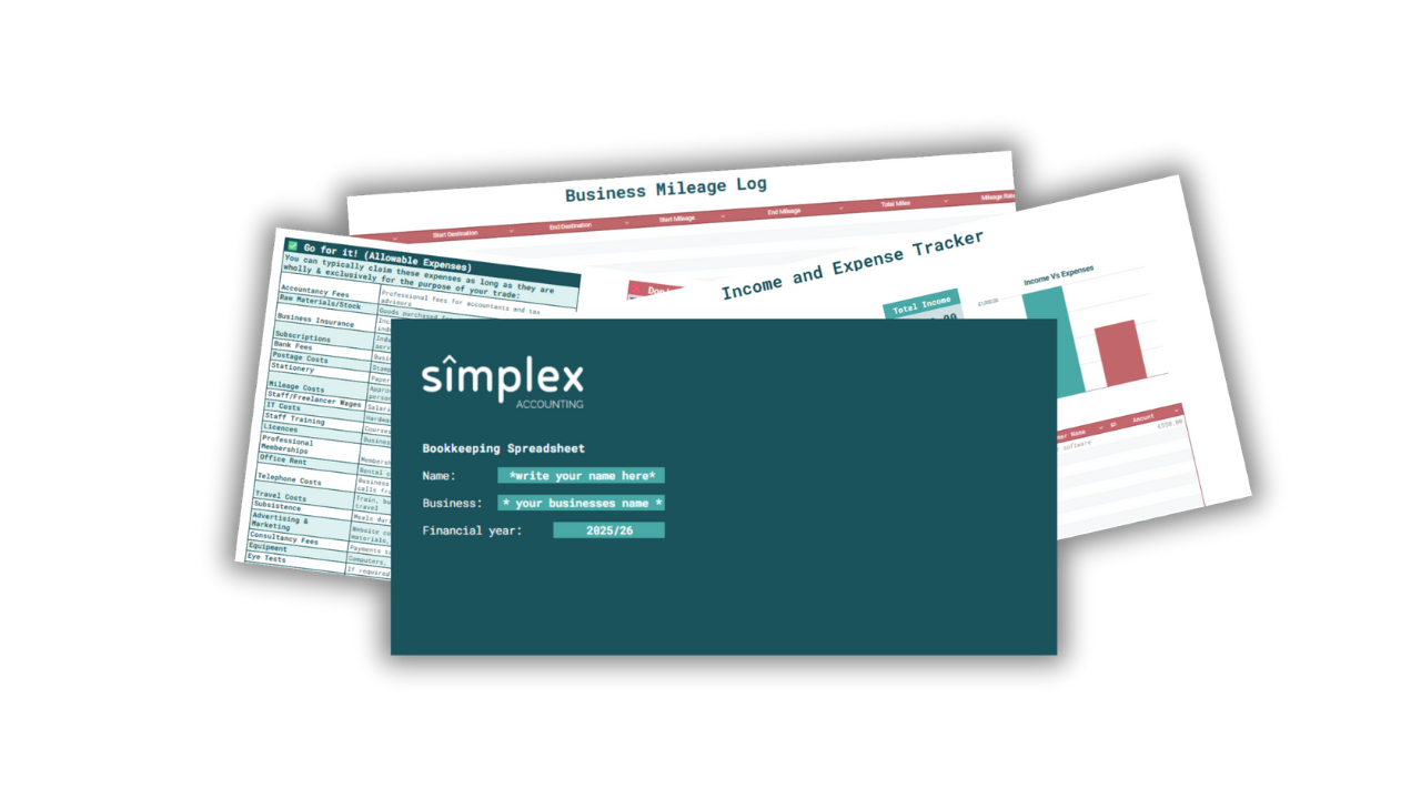 Bookkeeping Spreadsheet